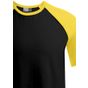 Promodoro Men´s Raglan T black/gold