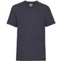 fruit of the loom Kids Valueweight T marine