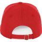 K-up Casquette en coton et polyester recyclés K-loop tracking - 5 panneaux red