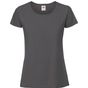 fruit of the loom Ladies Iconic 195 Ringspun Premium T graphite_clair