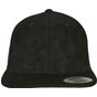 flexfit Suede Leather Snapback black