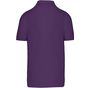 Kariban Polo manches courtes homme purple