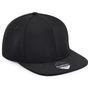 Beechfield Casquette Originale réglable à 6 Panneaux et Visière Plate black/black