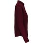 Kariban Chemise col mao manches longues femme wine