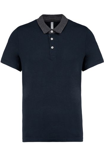 Image produit Polo jersey bicolore homme