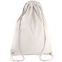 Kimood Sac à dos en coton avec cordelettes natural
