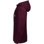 Russell-pure-organic Pure Organic High Collar Hooded Sweat burgundy