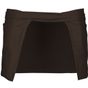 Kariban Tablier coton court chocolate