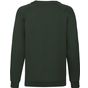 fruit of the loom Classic Raglan Sweat Kids vert_bouteille