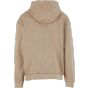 Build Your Brand Vintage Heavy Zip Hoodie Chalk dust