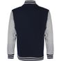 fdm Junior Varsity Jacket navy/heather_grey