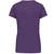 Kariban T-shirt col V manches courtes femme purple