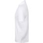 Henbury Men's stretch polyester polo shirt white