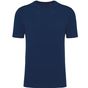 Kariban T-shirt col rond manches courtes unisexe  navy
