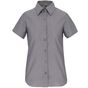 Kariban Chemise Oxford manches courtes femme oxford_silver