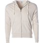 Independent Unisex Midweight French Terry Zip Hood oatmeal_heather