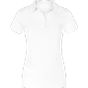Promodoro Women's Single Jersey Polo white