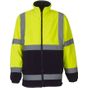Yoko Veste polaire haute visibilité hi_vis_yellow/navy