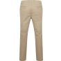 Henbury Men's stretch chino with flex waistband stone