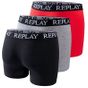Replay Underwear & Socks Boxers 3 pack Basic black/grey_melange/red