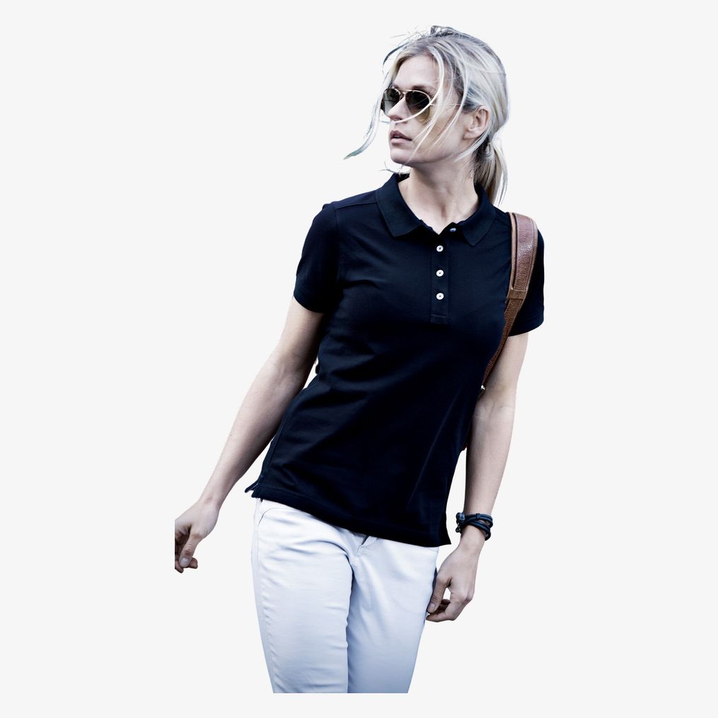 Women's Yale polo Nimbus