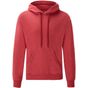 fruit of the loom Classic Hooded Sweat - rouge_chine - XL