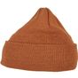 Build Your Brand Heavy Knit Beanie camel