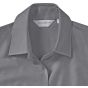 Russell Chemise Oxford cintrée manches courtes femme silver