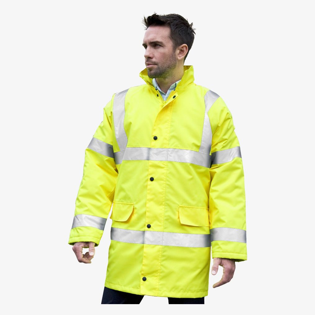 CORE EN471 MOTORWAY COAT Manteau haute visibilit? EN471 RESULT result