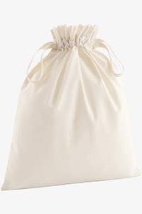 Image produit Organic Cotton Drawcord Bag