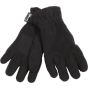 K-up Gants recyclés micropolaire et Thinsulate™ black