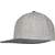 flexfit Melange Velour Snapback grey/grey