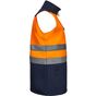 Velilla Gilet softshell bicolore navy/fluo_orange