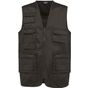 WK Designed To Work Gilet polycoton multipoches doublé unisexe dark_grey