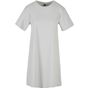 Build Your Brand Ladies Tee Dress light_asphalt