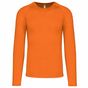 ProAct T-shirt double peau sport manches longues unisexe orange