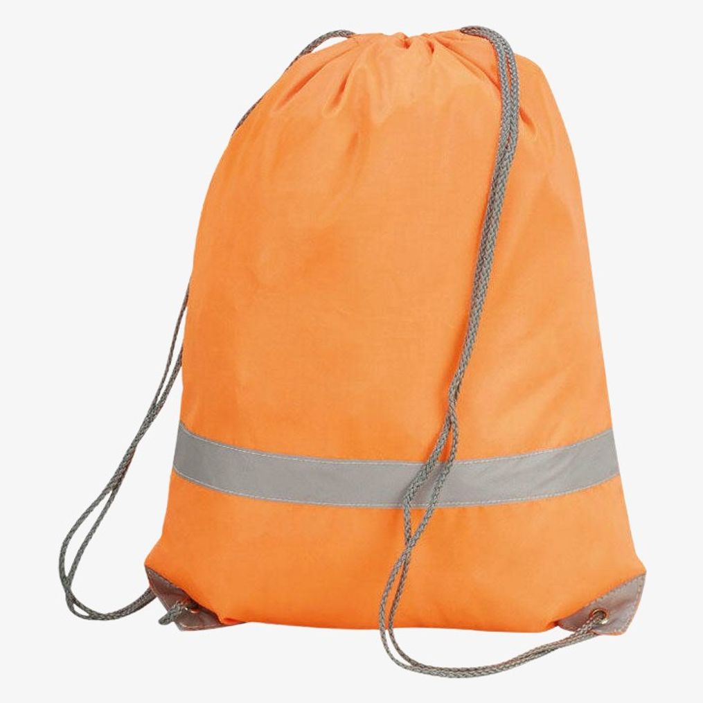 Hi-vis drawstring tote shugon