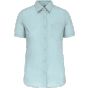 Kariban Chemise popeline polycoton manches courtes entretien facile femme ice_mint