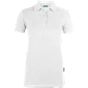 HRM Women's Luxury Stretch Polo White