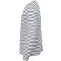 SF Clothing Unisex long sleeved striped T white/oxford_navy
