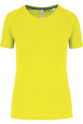 Image produit T-shirt de sport à col rond recyclé femme