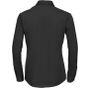 Russell Chemise en Popeline 100% Coton classique manches longues femme black