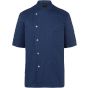 karlowsky Men's Short-Sleeve Chef Jacket Gustav Navy