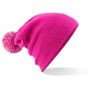 Beechfield Bonnet Snowstar® Junior fuchsia/off_white