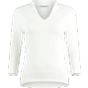 Kustom Kit 3/4 Sleeve Regular Fit Mandarin Collar White
