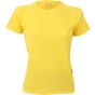 Cona Sports Ladies Rainbow Tech Tee sun_yellow