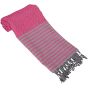 A&R Fouta Kusadasi Hamamzz® Fuchsia / Grey