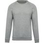 Kariban Sweat-shirt BIO col rond manches raglan homme  grey_heather