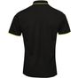 Premier Polo Coolchecker® contrasté pour homme black/lime