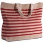 Kimood Grand sac fourre-tout en juco natural/red